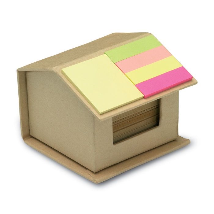 Logotrade promotional product picture of: Memo/sticky notes pad recycled