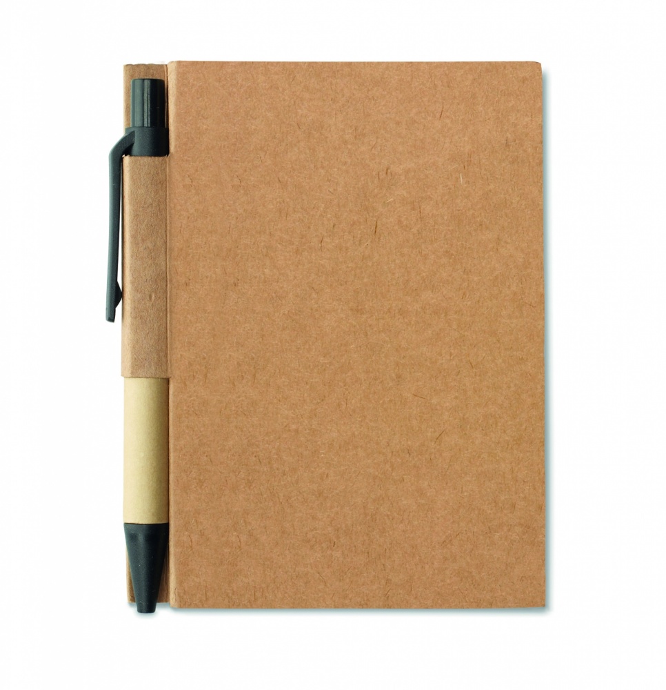 Logotrade business gifts photo of: Recycled notebook with pen