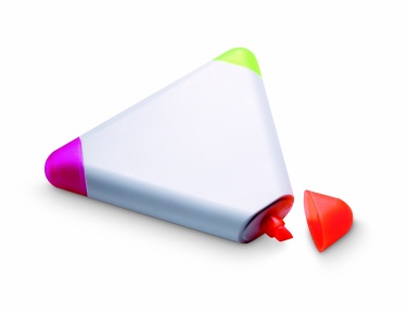 Logo trade promotional products picture of: Triangular highlighter