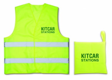 Logo trade promotional giveaways picture of: Knitted material waistcoat