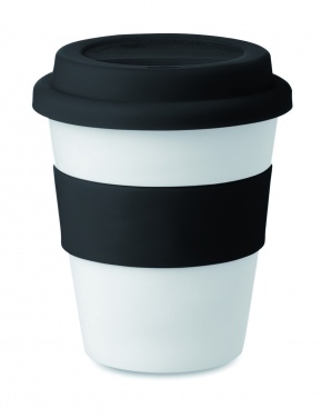 Logo trade promotional products picture of: PP tumbler with silicone lid