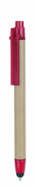 Logo trade promotional gift photo of: Recycled carton stylus pen