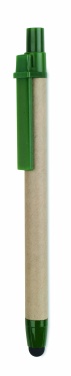 Logo trade promotional products image of: Recycled carton stylus pen