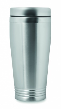 Logo trade advertising products picture of: Double wall travel cup 400ml