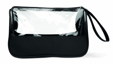 Logo trade promotional product photo of: Toiletry bag microfiber w PVC