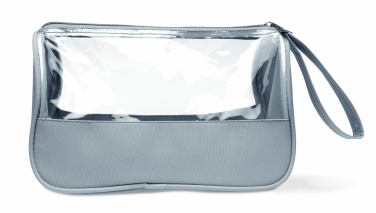 Logotrade promotional gift picture of: Toiletry bag microfiber w PVC
