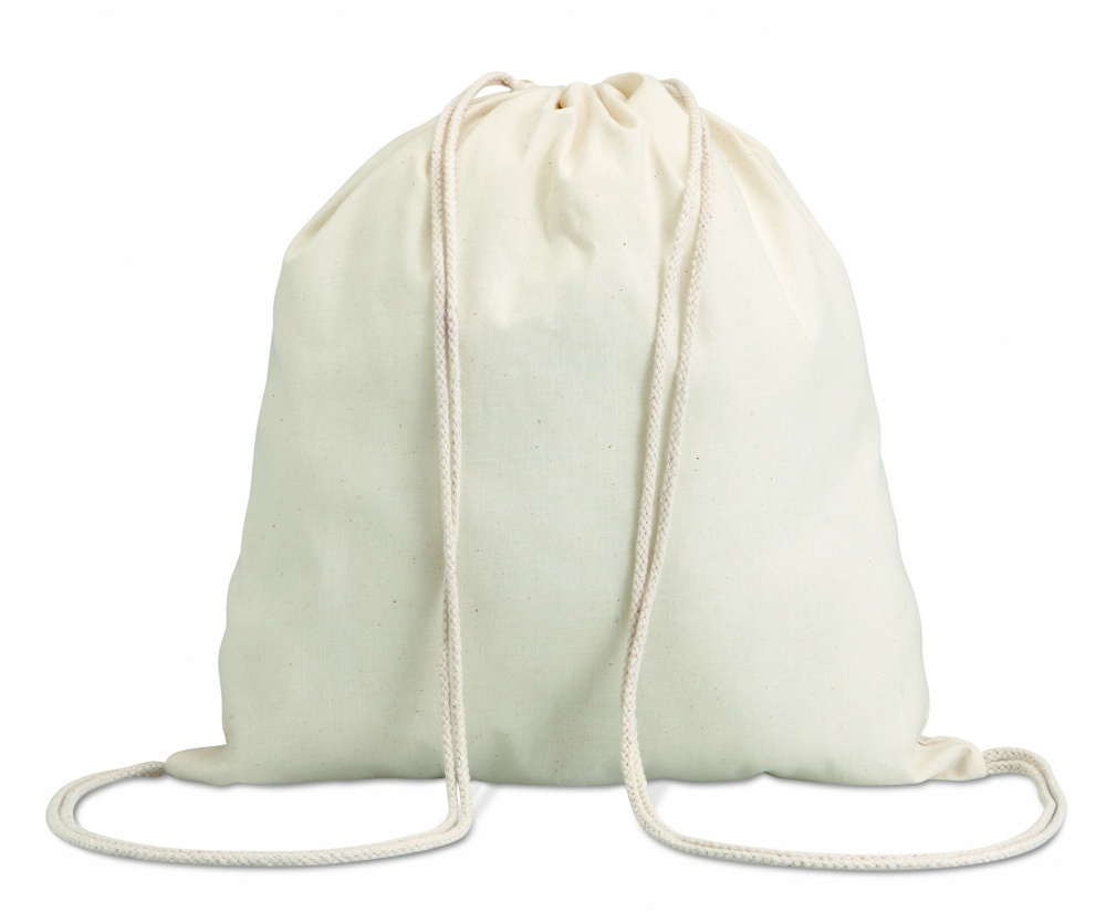 Logotrade promotional item image of: 100gr/m² cotton drawstring bag