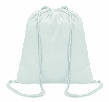 Logo trade promotional items picture of: 100gr/m² cotton drawstring bag