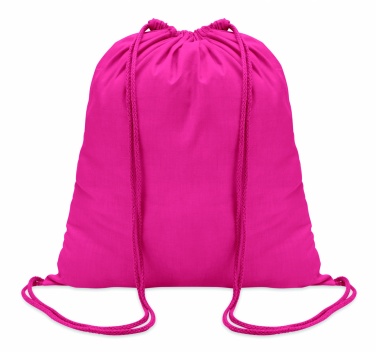 Logo trade promotional product photo of: 100gr/m² cotton drawstring bag