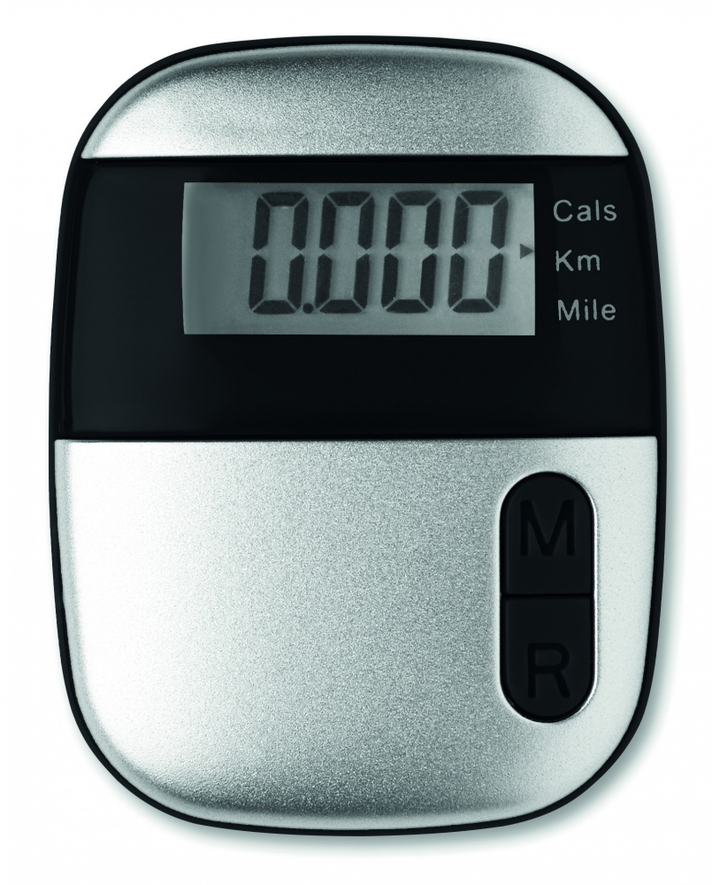 Logo trade corporate gifts image of: Pedometer ABS