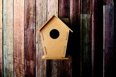 Logotrade promotional items photo of: Wooden bird house