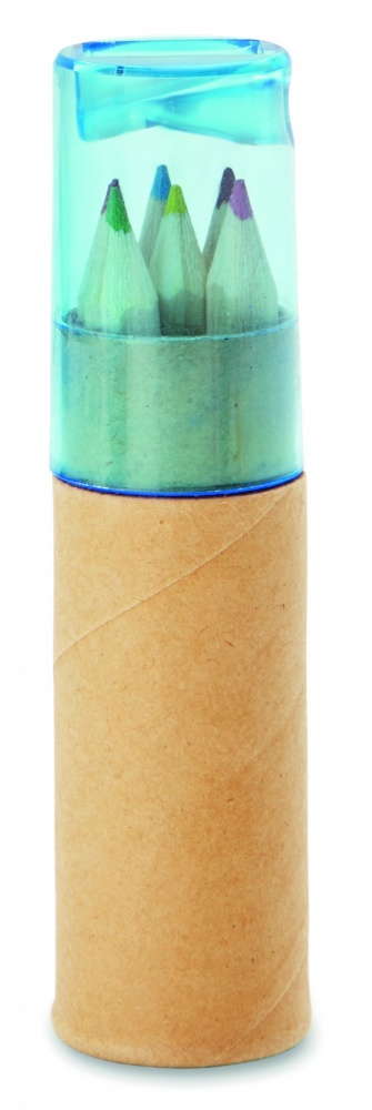 Logo trade corporate gifts picture of: 6 coloured pencils