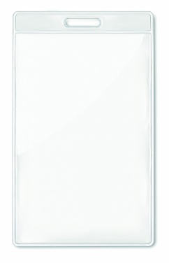 Logo trade corporate gift photo of: Transparent badge 7.5cmx12.5cm
