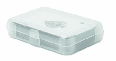 Logotrade promotional merchandise photo of: Playing cards in pp case
