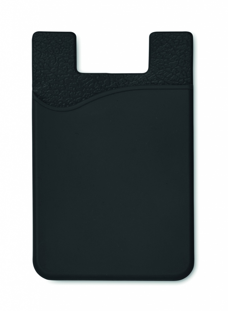 Logo trade promotional merchandise photo of: Silicone cardholder