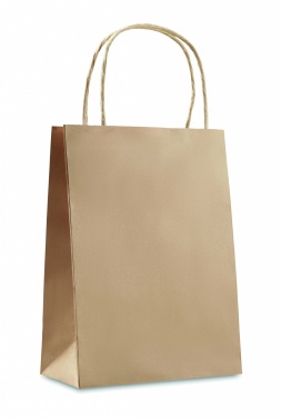 Logo trade promotional items picture of: Gift paper bag small 150 gr/m²