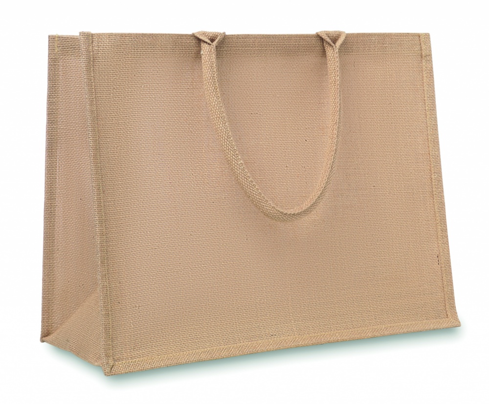 Logo trade promotional product photo of: Jute shopping bag