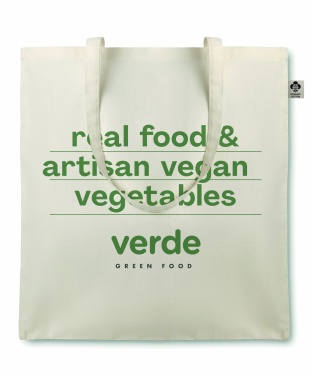 Logotrade promotional product picture of: 105gr/m² organic cotton bag