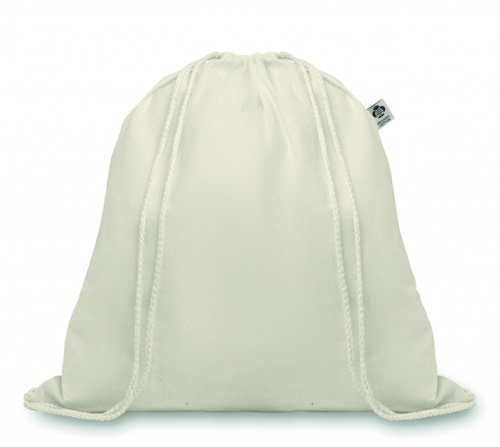 Logo trade promotional item photo of: 105gr/m² organic cotton bag