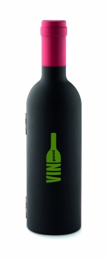 Logo trade business gift photo of: Bottle shape wine set