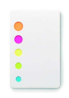 Logotrade promotional giveaway image of: Page markers pad