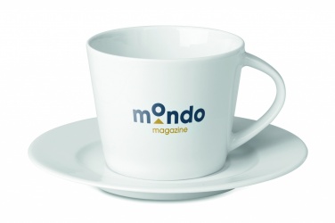 Logotrade promotional gifts photo of: Cappuccino cup and saucer