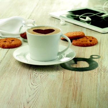 Logotrade advertising products photo of: Cappuccino cup and saucer