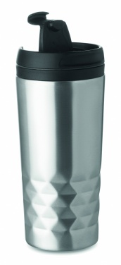 Logo trade promotional giveaways image of: Double wall travel cup 280 ml