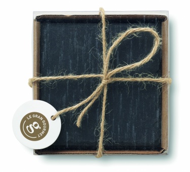 Logotrade corporate gifts photo of: Slate coasters with EVA bottom