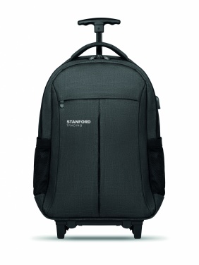 Logo trade promotional merchandise image of: Trolley backpack in 360D