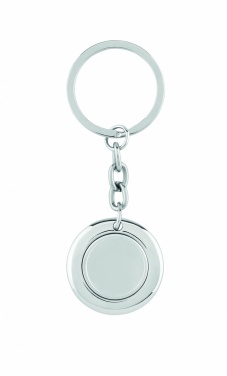 Logo trade promotional merchandise image of: Key ring with token Cēsis