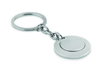 Logotrade promotional product picture of: Key ring with token Cēsis