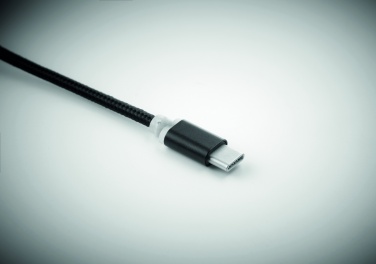 Logo trade promotional gift photo of: key ring with USB type C cable Salaspils