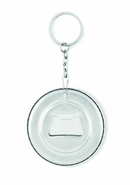 Logo trade corporate gift photo of: Key ring with bottle opener Madona