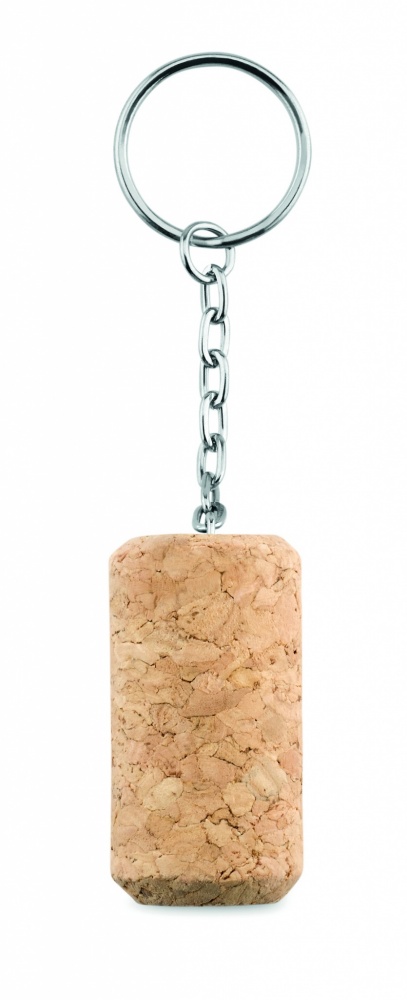 Logo trade corporate gift photo of: Wine cork key ring Sigulda