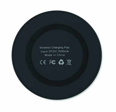 Logo trade promotional items picture of: Small wireless charger 5W