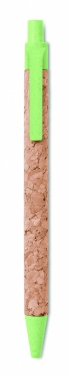 Logotrade advertising product image of: Cork/ Wheat Straw/ABS ball pen