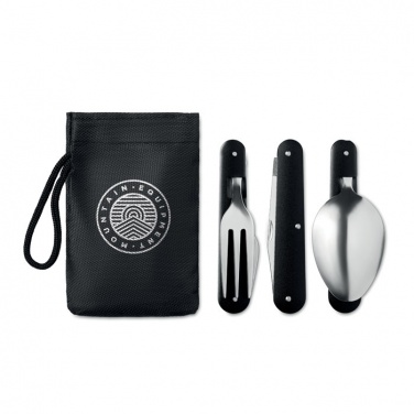 Logo trade promotional gifts picture of: 3-piece camping utensils set
