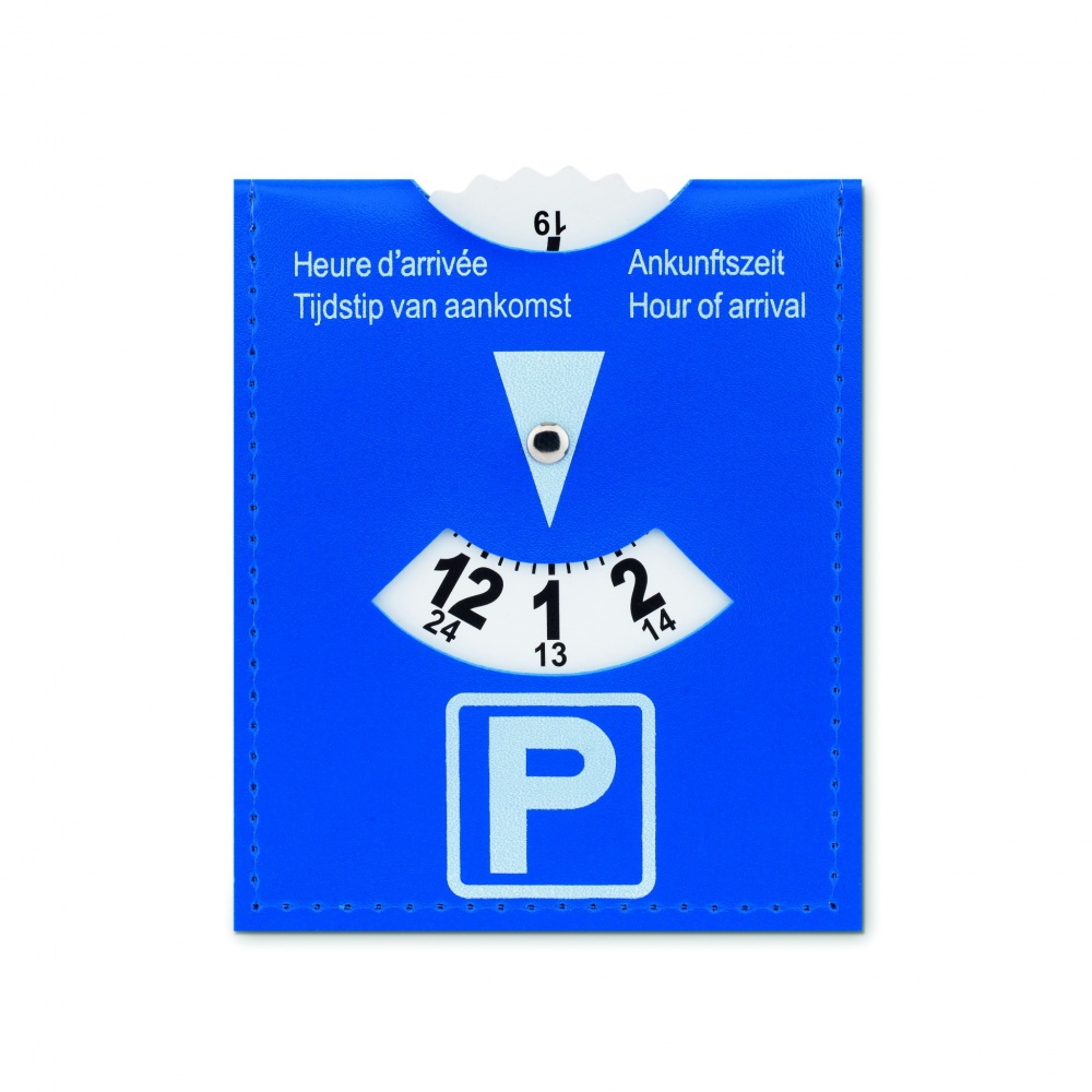 Logo trade promotional item photo of: Parking card in PVC