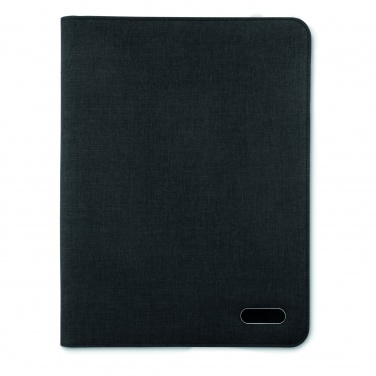 Logo trade promotional merchandise picture of: A4 conference folder zipped