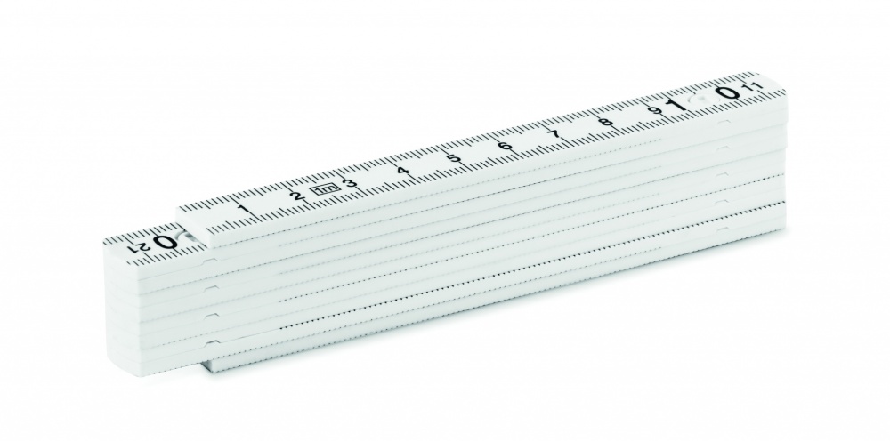 Logo trade promotional items picture of: Folding ruler 1m