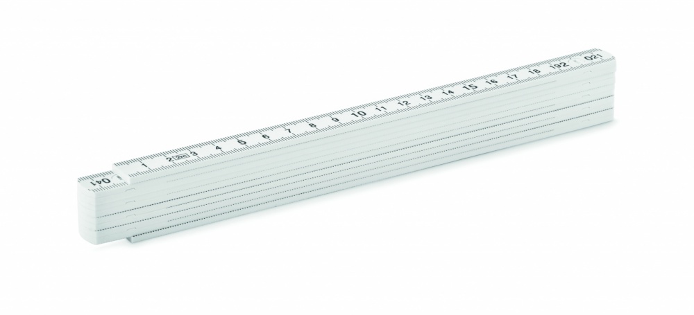 Logo trade promotional giveaways picture of: Folding ruler 2m