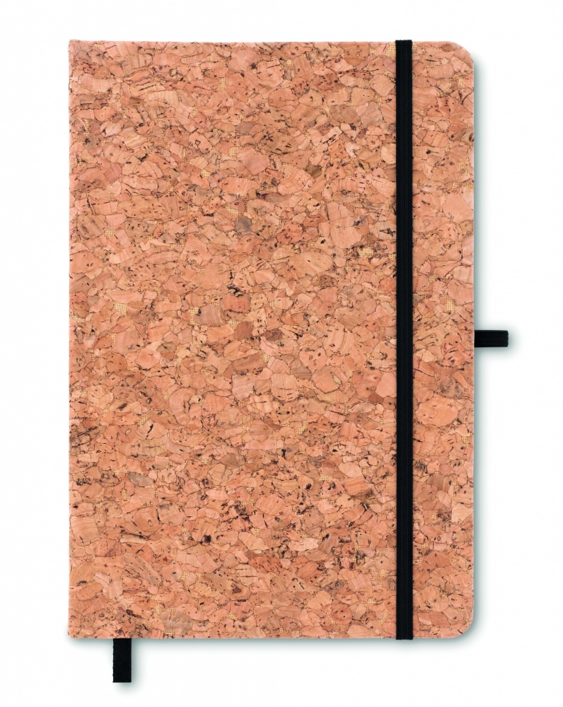 Logotrade business gifts photo of: A5 cork notebook 96 lined