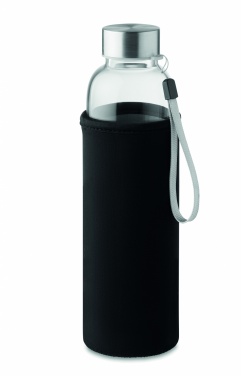 Logo trade corporate gifts picture of: Single wall glass bottle 500ml