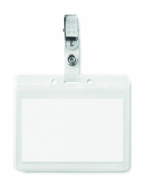 Logotrade promotional gift image of: PVC badge holder