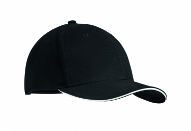 Logo trade promotional gifts picture of: Brushed heavy cotton 6 panel sa