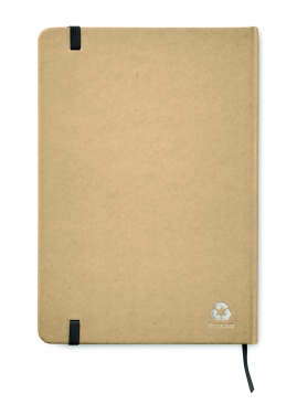 Logotrade promotional merchandise photo of: A5 recycled notebook 80 lined