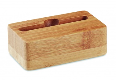 Logotrade advertising product image of: Bamboo phone stand-amplifier CARACOL
