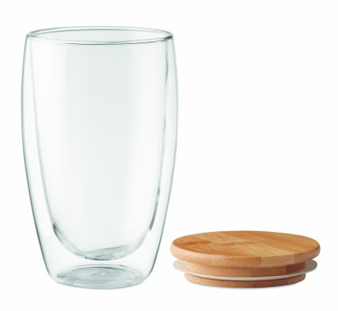 Logo trade promotional product photo of: Double wall  glass 450 ml Frankfurt