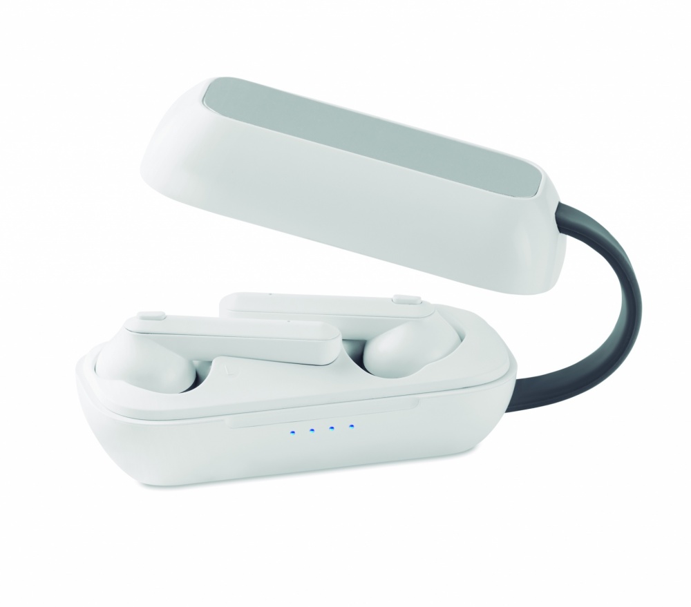 Logotrade promotional item picture of: TWS wireless charging earbuds
